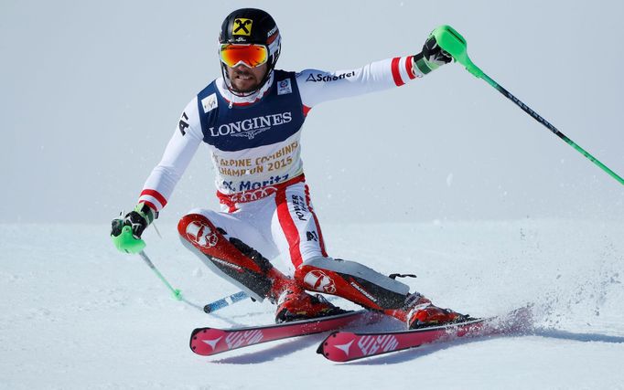 MS 2017 ve sjezdovém lyžování ve Svatém Mořici, kombinace mužů: Marcel Hirscher