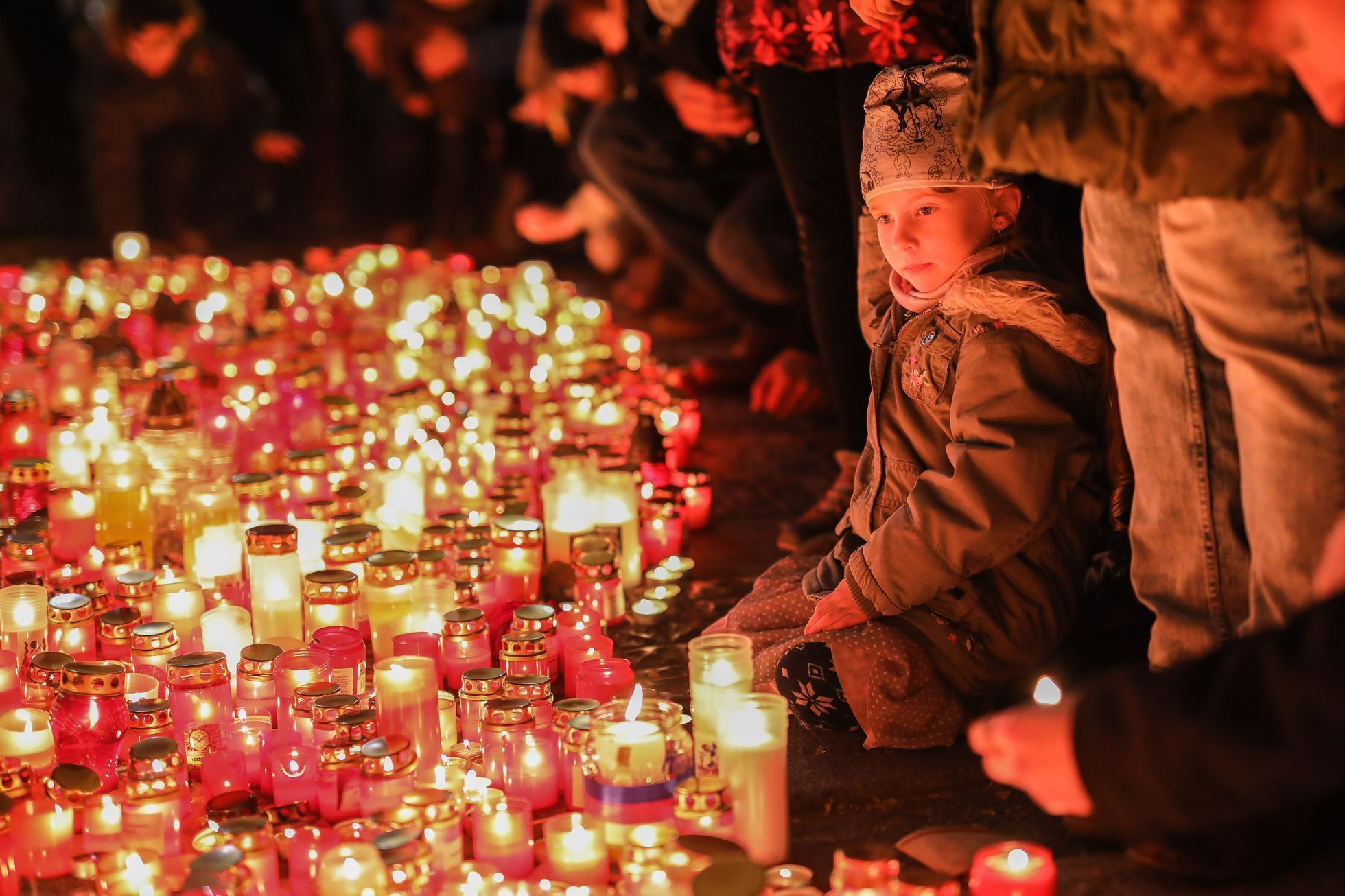 17. listopad 2021, státní svátek, Sametová revoluce, 17. 11. 2021, Národní třída, Hlávkova kolej