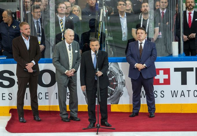 René Fasel, Vladimír Zábrodský, Tomáš Král