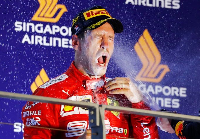 F1, VC Singapuru 2019: Sebastian Vettel, Ferrari