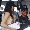 F1, VC Monaka 2015: britská modelka Kendall Jennerová a Lewis Hamilton