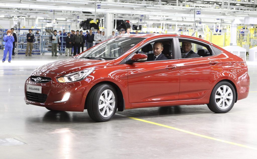 Rusko Putin Hyundai