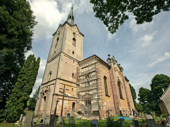 Kostel sv. Petra a Pavla byl v Chotěvicích postaven v letech 1861 až 1863. Od roku 1984 byl však zavřený a chátral. Po dohodě s církví převzala správu nadace AnděLOVÉ.