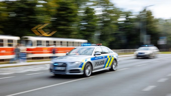 policejní auto, ilustrační fotografie