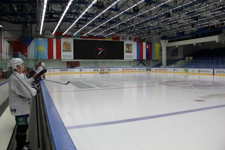 HC Lev na prvním výjezdu do Ruska: stadion Čechova