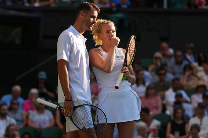 Kateřina Siniaková a Sem Verbeek, Wimbledon 2025