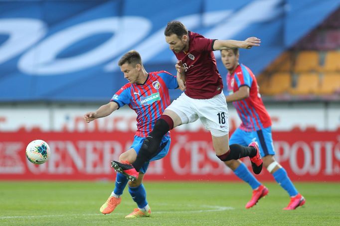 Libor Kozák v semifinále MOL Cupu Sparta - Plzeň