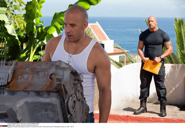 Dwayne Johnson a Vin Diesel