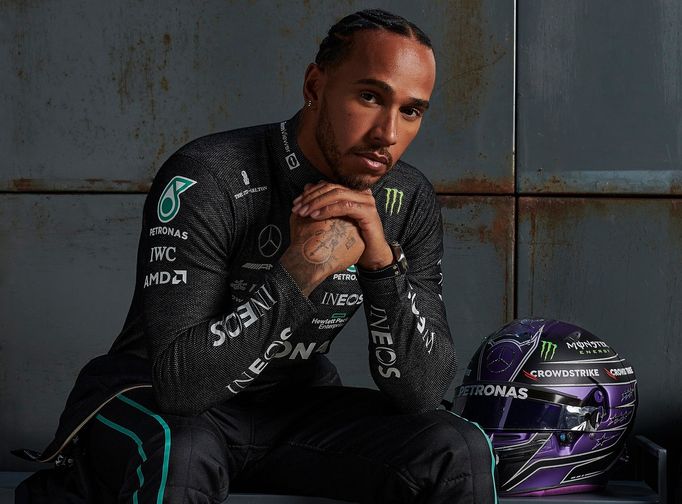 Pilot F1 Lewis Hamilton, Mercedes (2022)