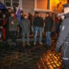 Demonstrace proti zvolení Ondráčka do čela komise pro GIBS