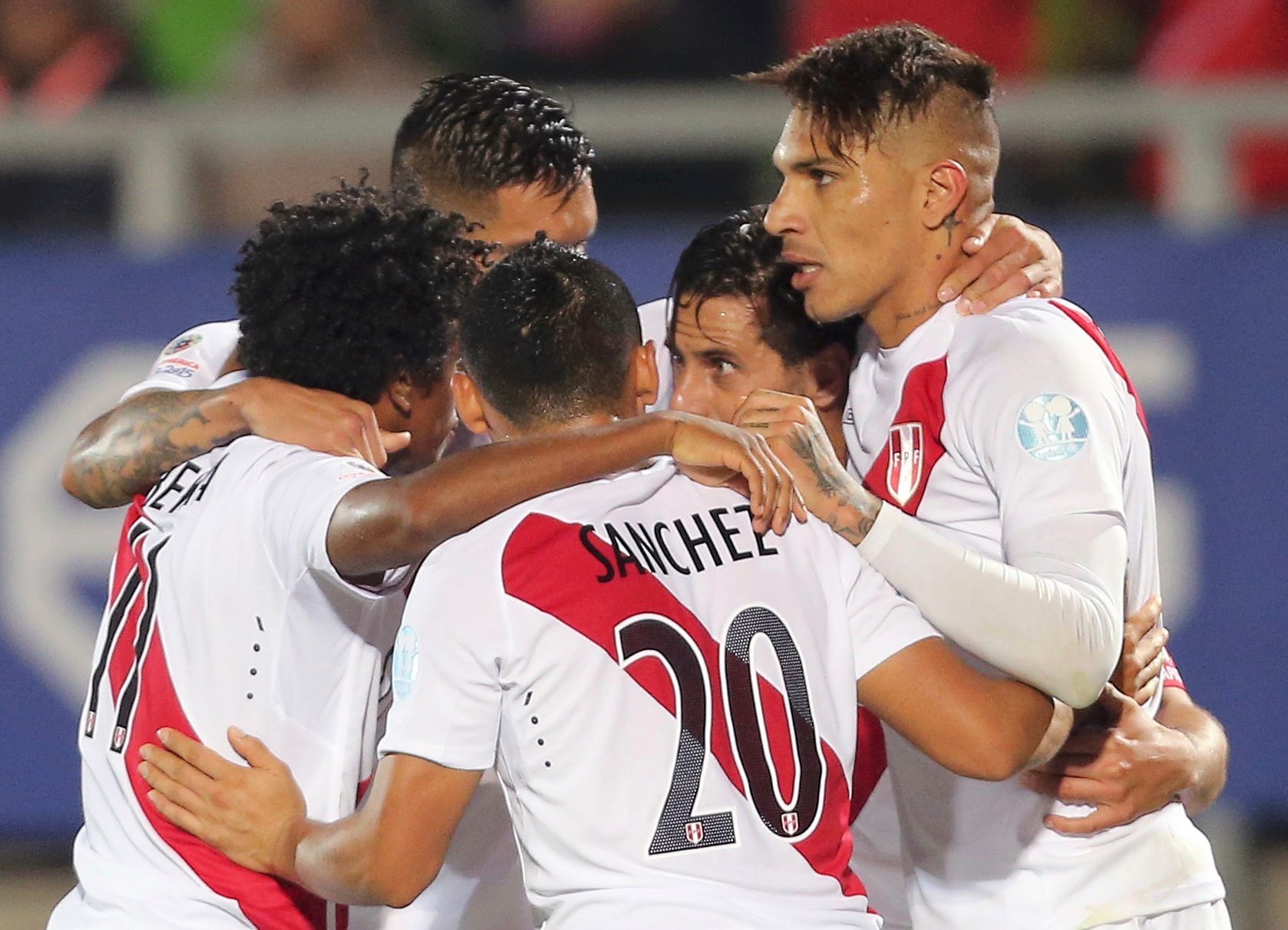 Copa América, Peru-Venezuela: radost hráčů Peru