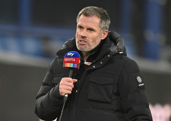 Jamie Carragher v roli televizního experta