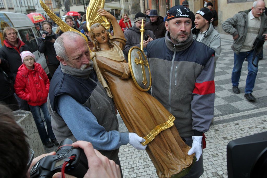 Pražský orloj po rekonstrukci