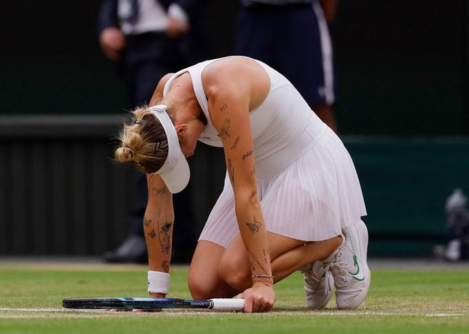 Markéta Vondroušová, Wimbledon 2023, semifinále