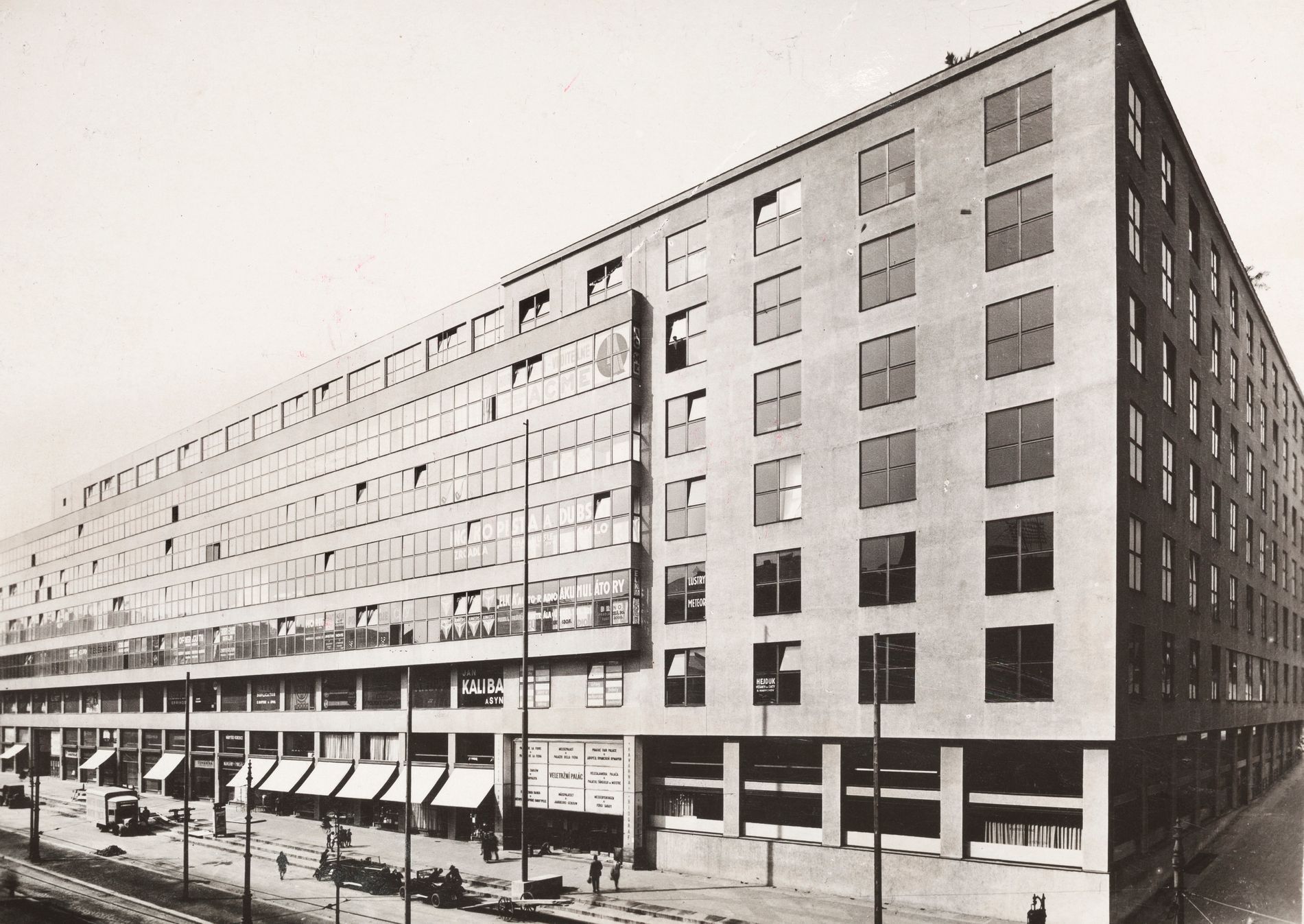 Veletržní palác - archivní snímky
