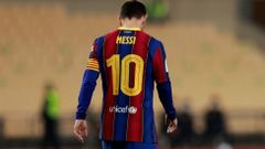 fotbal, Španělský Superpohár, FC Barcelona v Athletic Bilbao, Lionel Messi