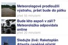 ... a aplikace stáhne všechny články v rubrikách do vašeho telefonu. Můžete je tak číst, i když třeba jedete metrem, nebo jste na jiném místě, kde se nemůžte připojit k internetu. Nmusíte ani čekat, než se stáhnou všechny články, můžete rovnou začít číst.