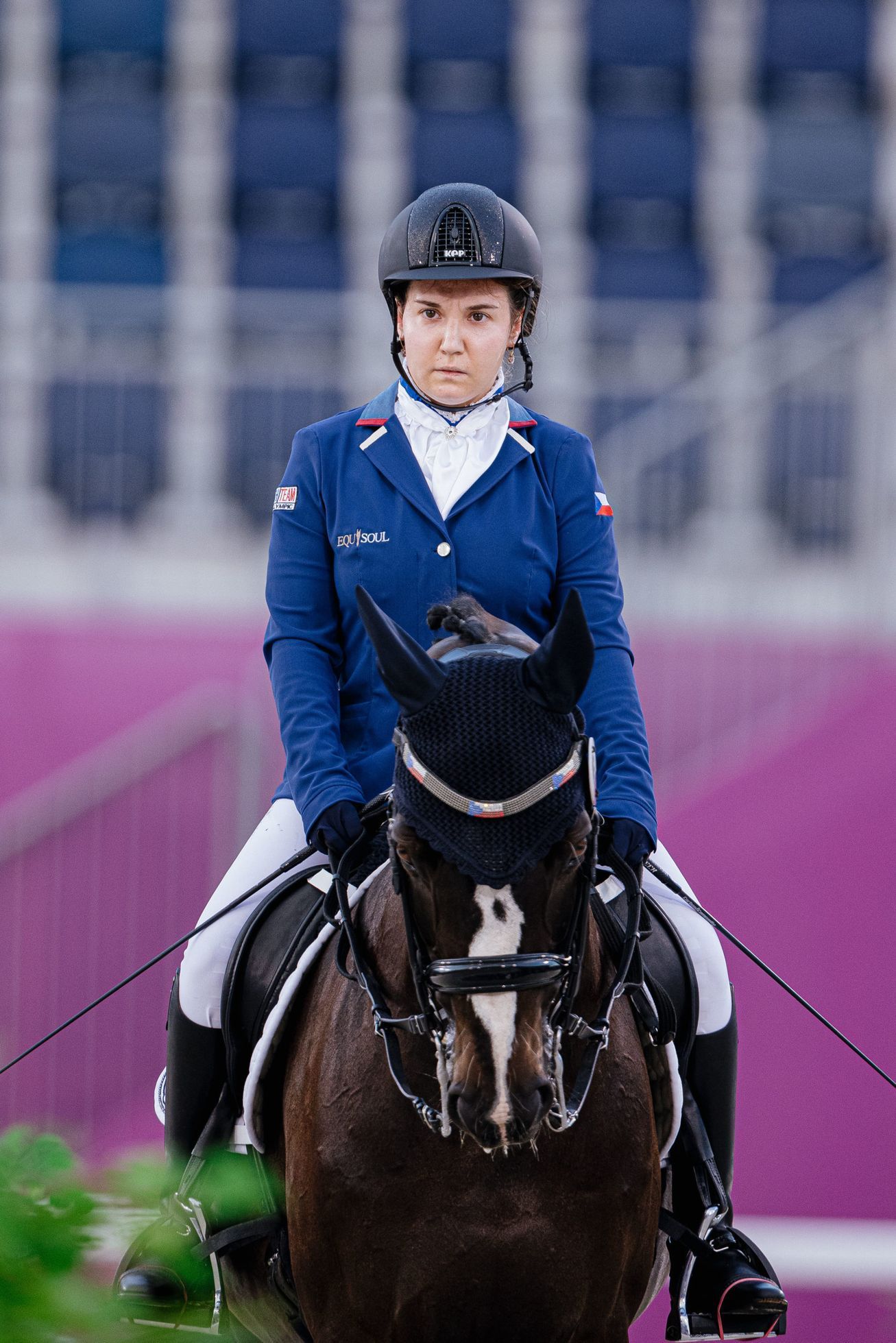 Paralympionička Anastasja Vištalová na hrách v Tokiu