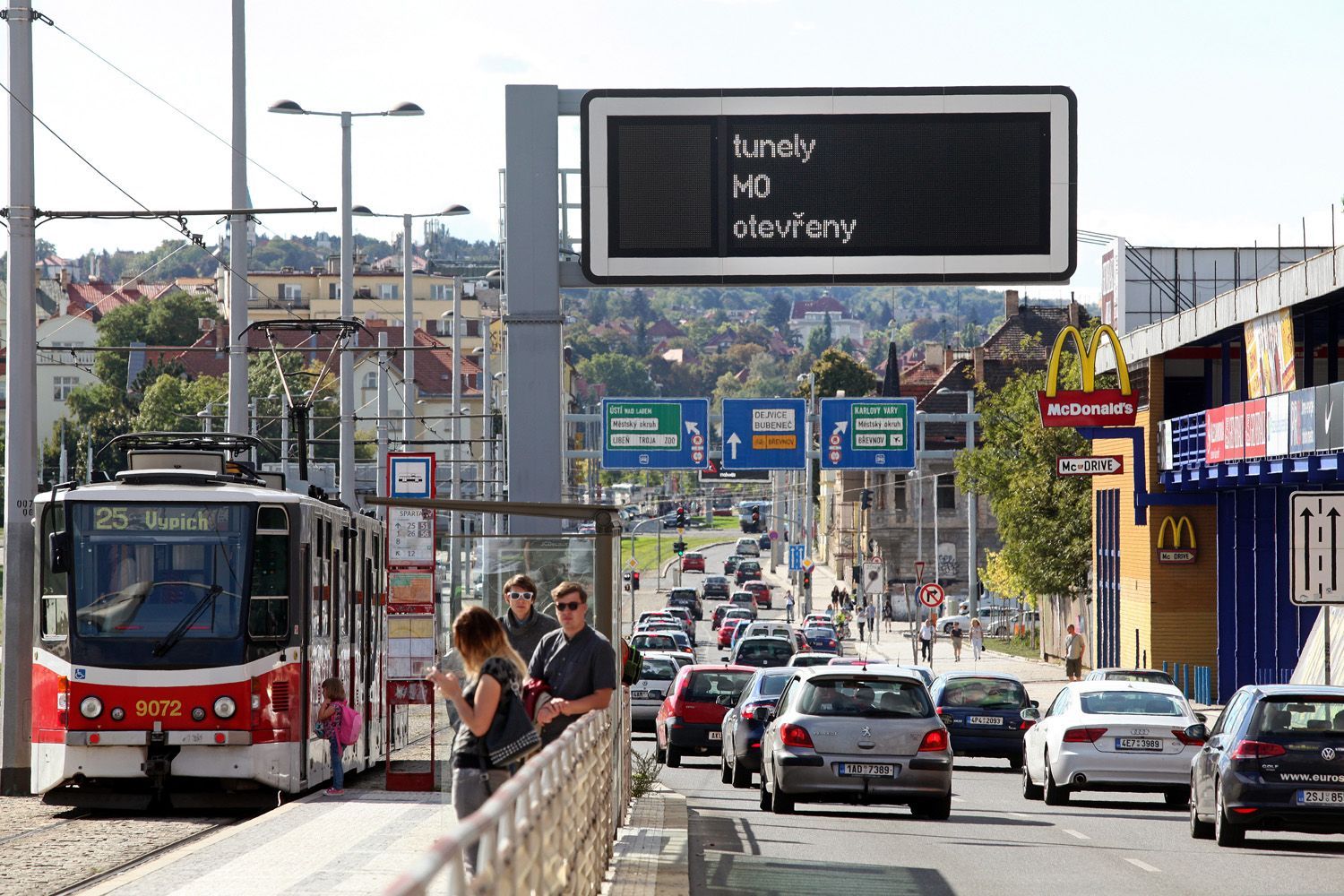 Otevření tunelu Blanka