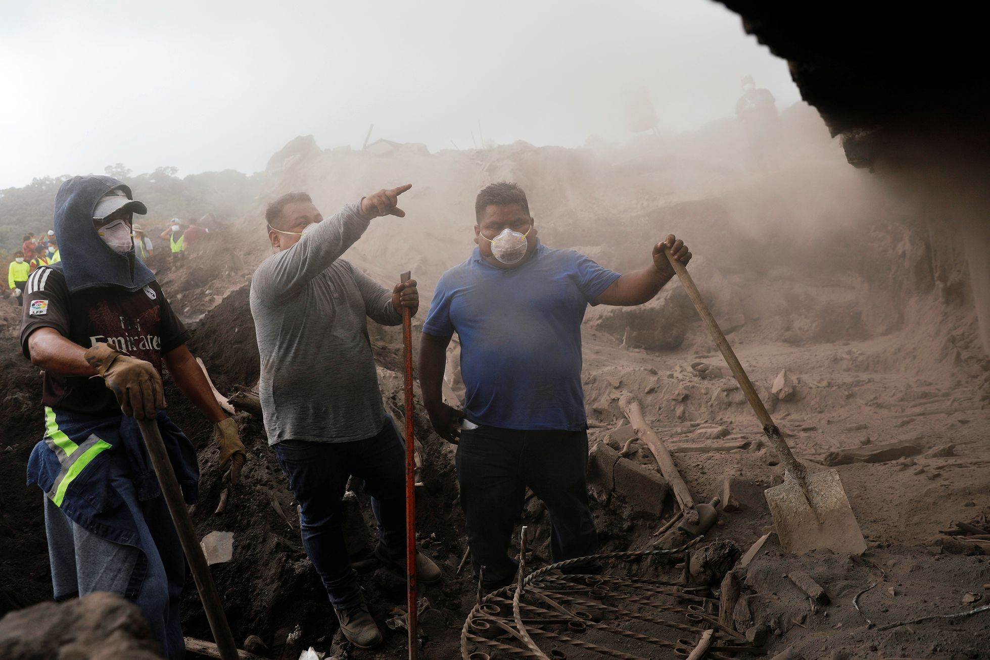 Fotogalerie / Následky po výbuchu sopky v Guatemale / Reuters / 34