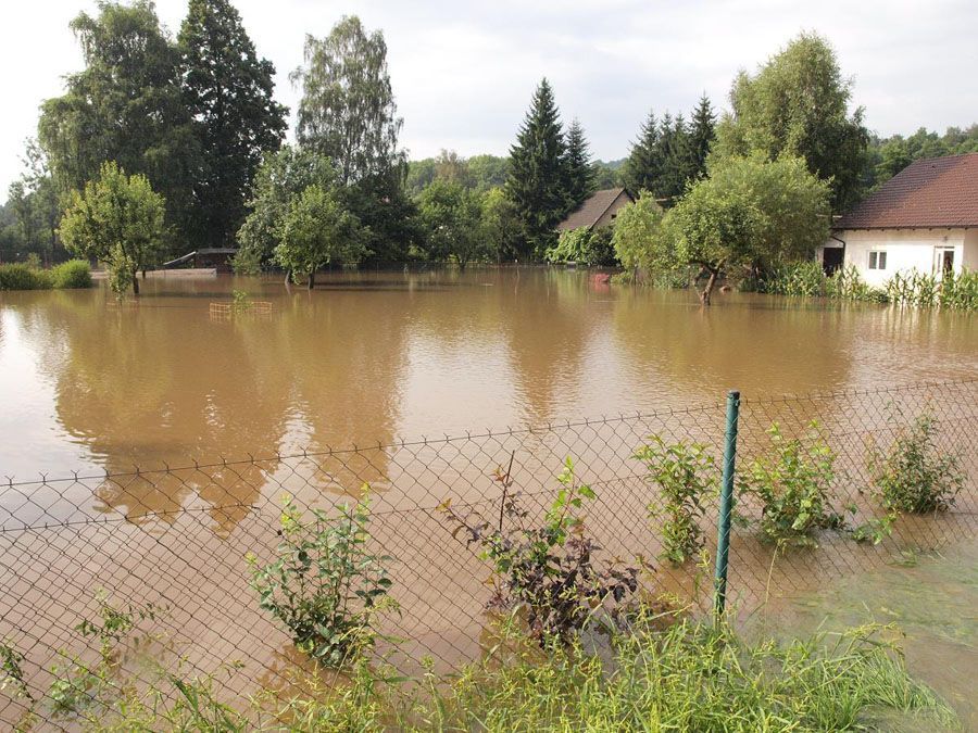Povodně srpen 2010 - Stružnice - Jezvé