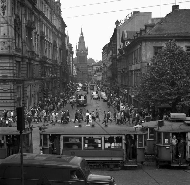 Václavské náměstí na starých fotografiích
