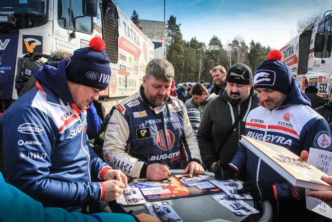 Dakar setkání Sosonová 2018: Tatra Buggyra - Adam Lacko a Martin Kolomý