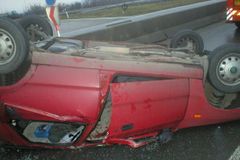 Hromadná nehoda za Plzní blokuje tah na Budějovice