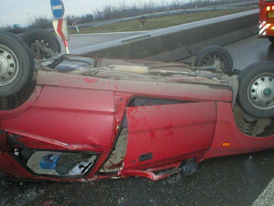 Nehoda felicie na Brněnsku