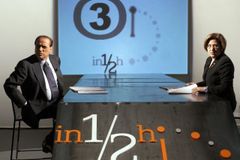 Berlusconi odešel z televizní debaty