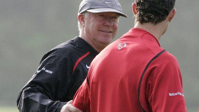 Alex Ferguson a Ronaldo