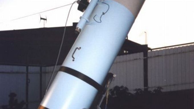 Odtud pozoruje vesmír nejlepší amatérský astronom světa. Snímek je převzat z webových stránek lelekovických astronomů.