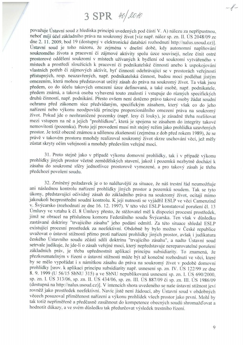 Ústavní soud - druhý dokument - 9