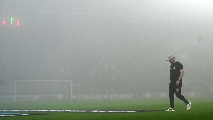 Mlha v Uherském Hradišti