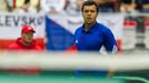 Davis Cup 2016 Česko vs. Francie: Lukáš Rosol - Jo-Wilfried Tsonga