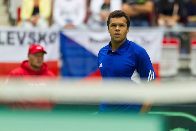 Davis Cup 2016 Česko vs. Francie: Lukáš Rosol - Jo-Wilfried Tsonga