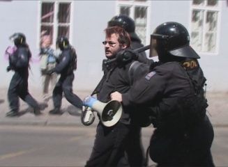 Anarchisté se střetli s neonacisty
