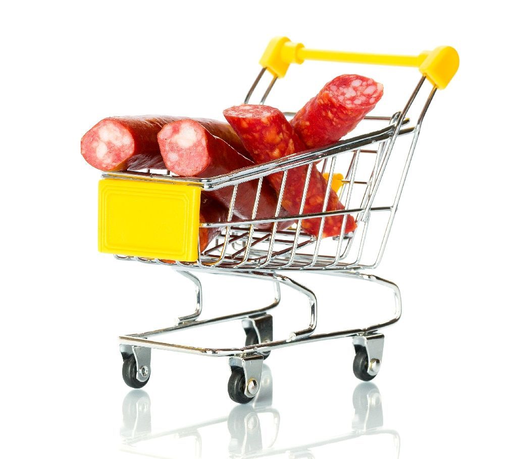 Nákup potravin - ilustrační snímek