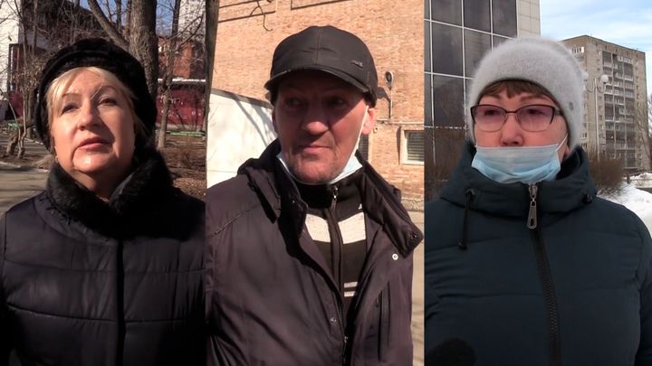 Doma v TV to neuvidí. Novináři Rusům ukázali zkázu ukrajinských měst, takto reagovali; Zdroj foto: Rádio Svobodná Evropa