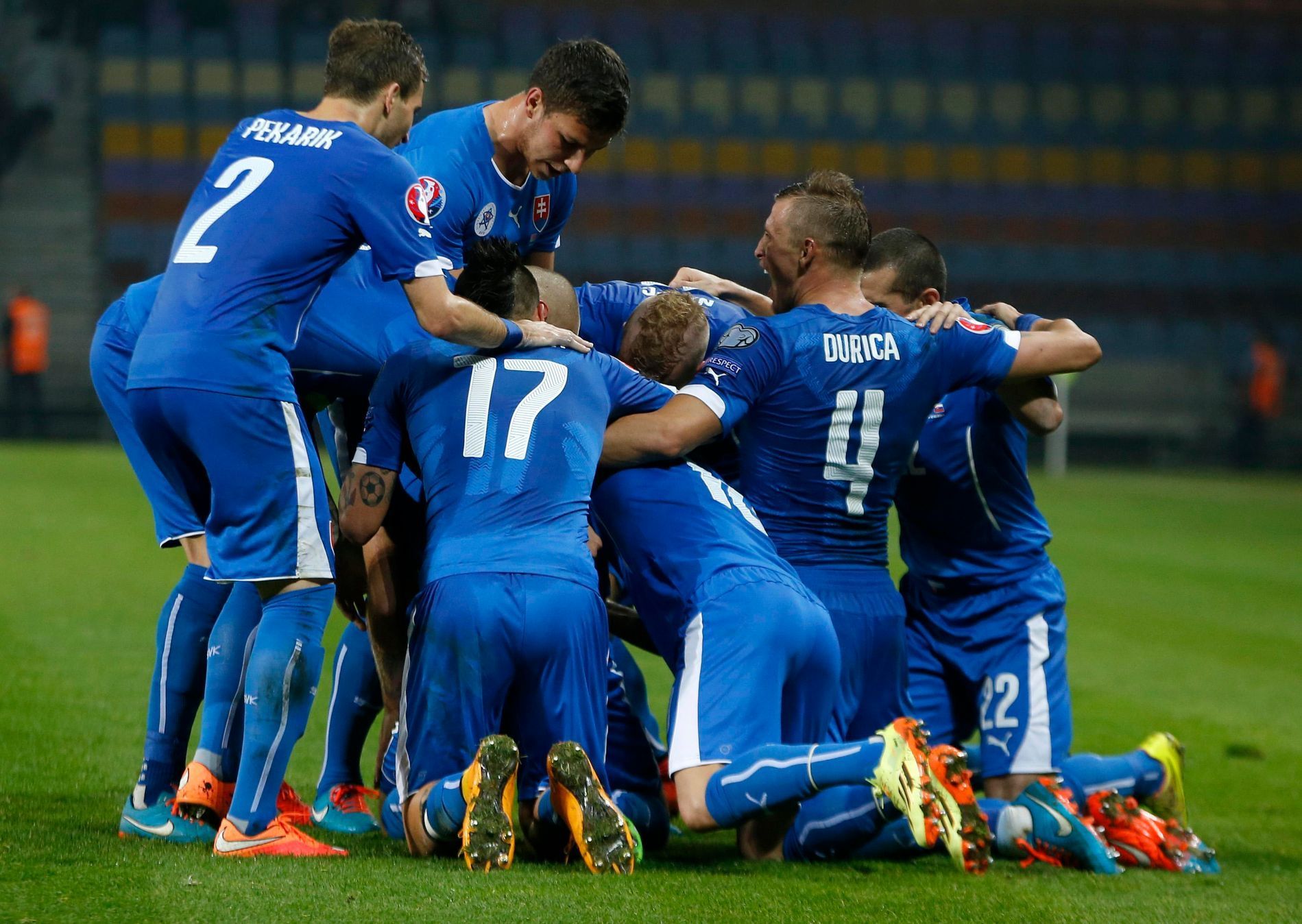 Bělorusko vs. Slovensko, kvalifikace Euro 2016