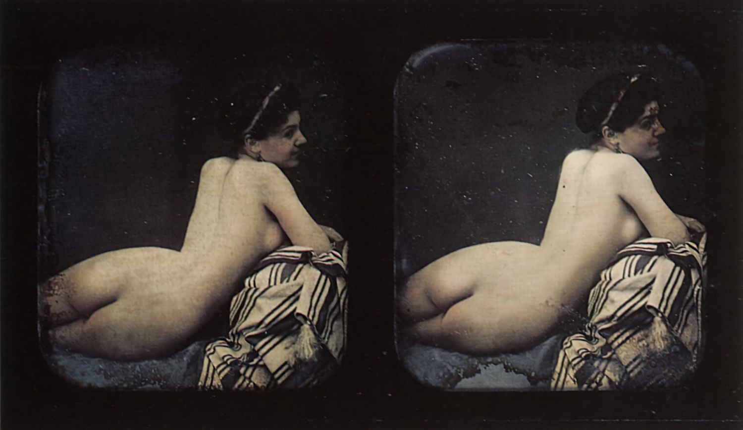 Historické stereofotografie, ilustrace k článku o knize Staré pověsti fotografické