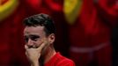 Tennis - Davis Cup Finals - Final - Caja Magica, Madrid, Spain - November 24, 2019   Spain's Roberto Bautista Agut celebrates after winning his match against Canada's Fel