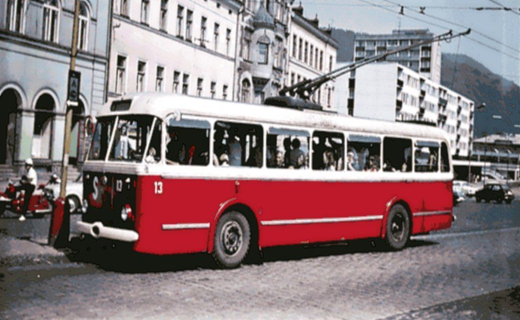 Trolejbusy - Děčín
