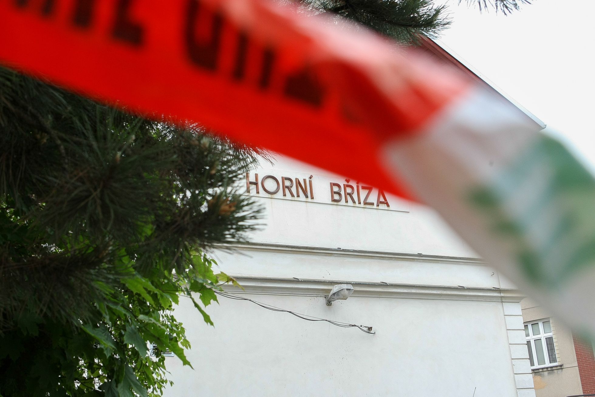 Horní Bříza - den po vraždě knihovnice