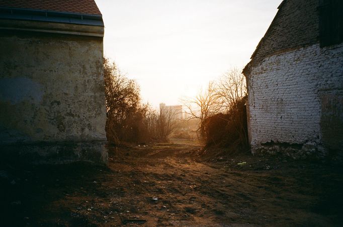 Marie Tomanová: Way to School, 2018. Snímek z cyklu It Was Once My Universe.