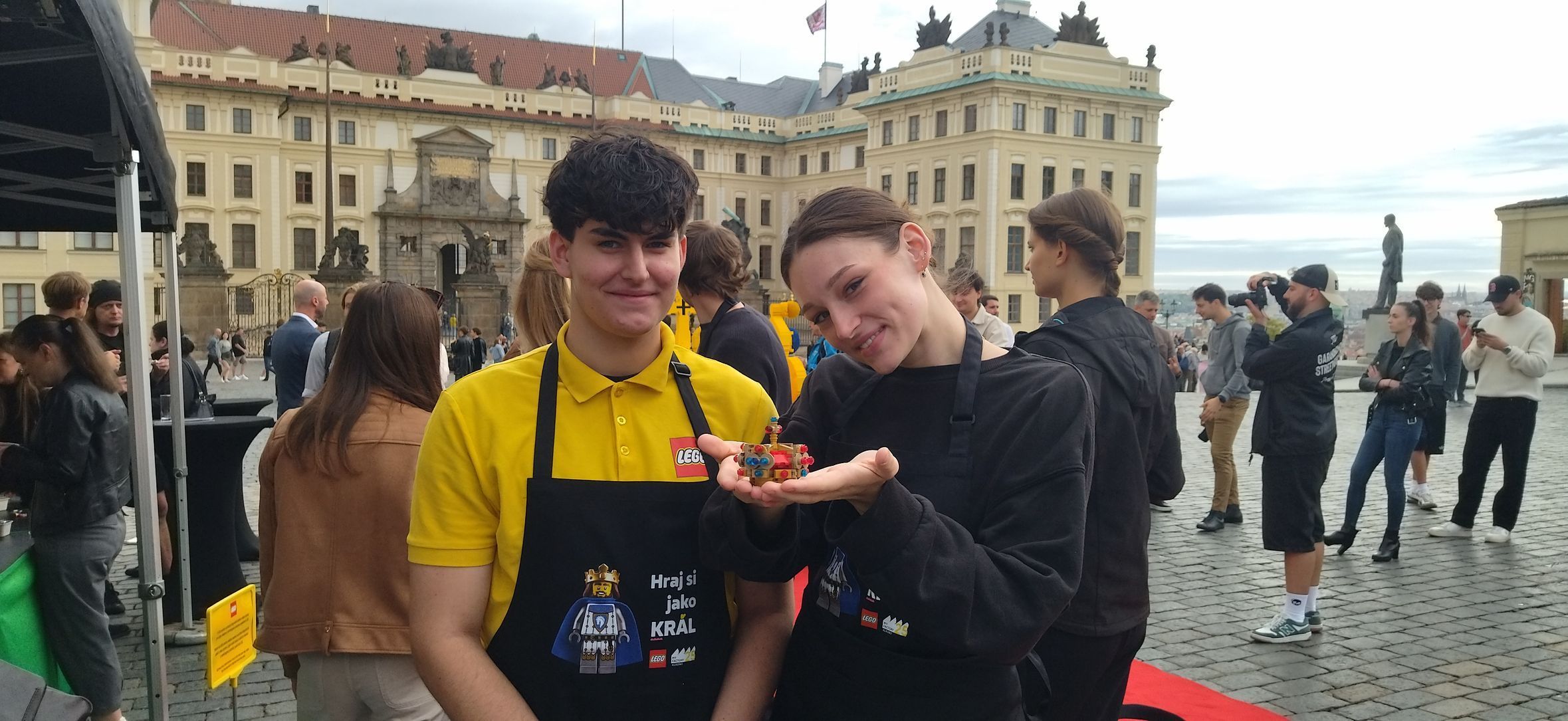 Svatováclavská koruna lego