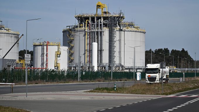 Terminál na zkapalněný zemní plyn LNG v polském Svinoústí
