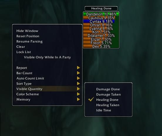 World of Warcraft Addony