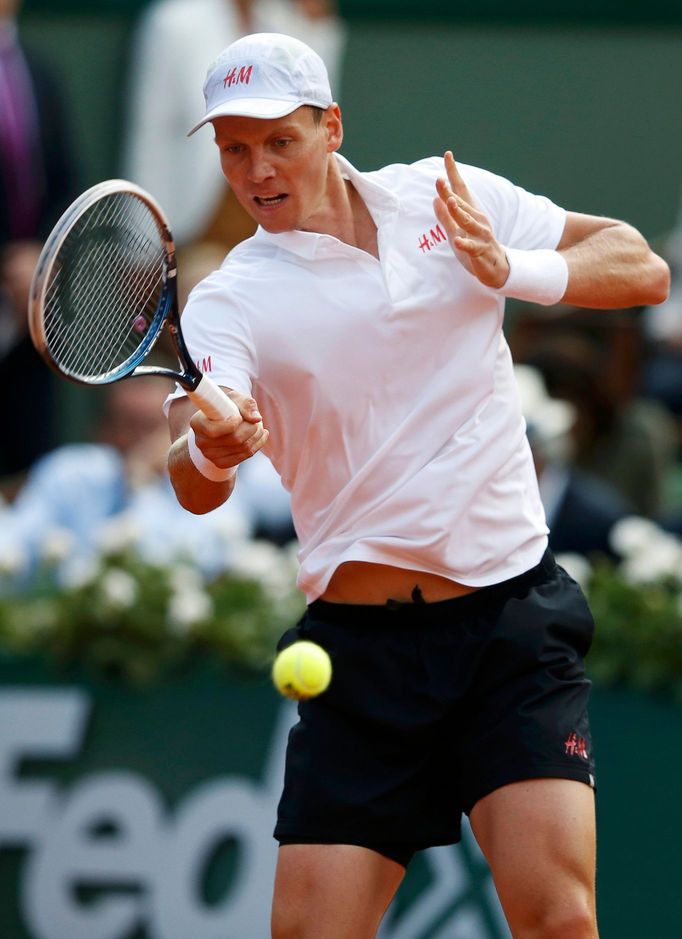 Tomáš Berdych na French Open 2013