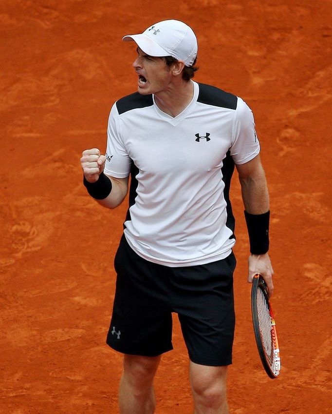 Andy Murray na turnaji v Madridu 2016